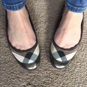 Authentic Burberry Flats